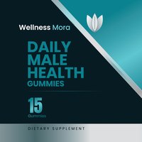 Daily Male Health Gummies 15 Days Supply label