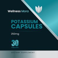 Potassium Capsules 30 Days Supply label